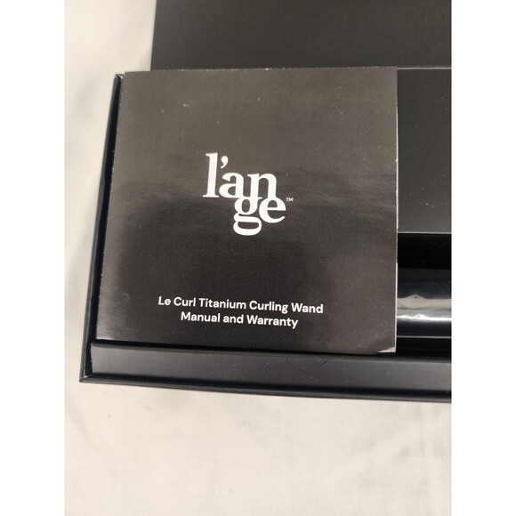 Lange Titanium Curling Wand Model HT0266 Black 32MM 1.25 Inch Barrel main image 5